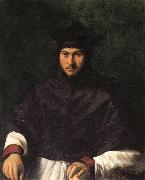 CARPI, Girolamo da Portrait of Archbishop Bartolini Salimbeni oil on canvas